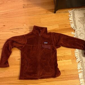 Patagonia Women’s Small Rust Fleece Jacket